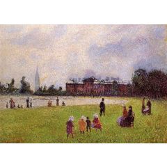 Kensington Gardens, London Painting Reproduction