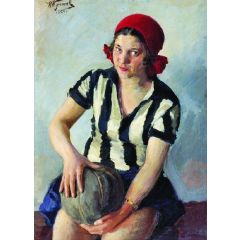 An Athlete Painting Reproduction