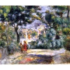 View of Sacré-Coeur Painting Reproduction