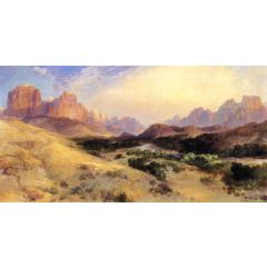 Zion Valley, South Utah Painting Reproduction