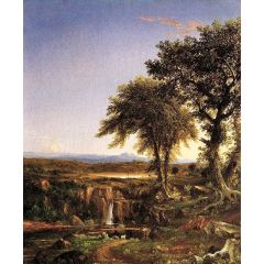 Summer Twilight Painting Reproduction