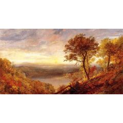 Greenwood Lake Painting Reproduction