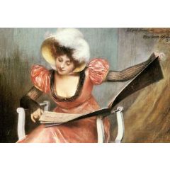 La Maison De Musique Painting Reproduction
