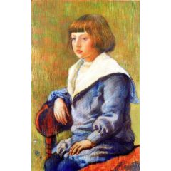 Portrait of a Child Painting Reproduction