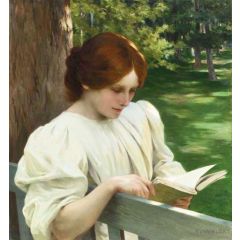 Reading Painting Reproduction