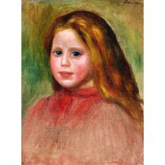 Portrait of a Girl Painting Reproduction