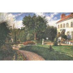 Garden of Les Mathurins Painting Reproduction