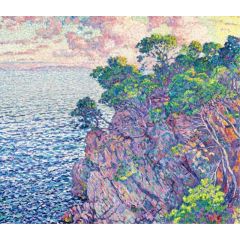 La Pointe du Rossignol (Cap Layet) Painting Reproduction