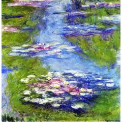 Waterlilies Painting Reproduction