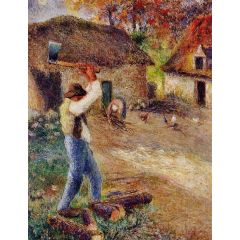 Pere Melon Cutting Wood Painting Reproduction
