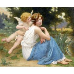 Cupid and Psyche Painting Reproduction