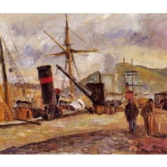 Steamboats Painting Reproduction