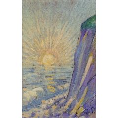 Sunrise on the Sea Painting Reproduction
