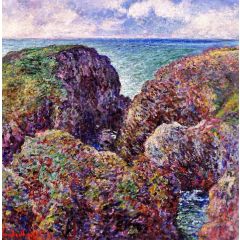 Block of Rocks at Port-Goulphar Painting Reproduction