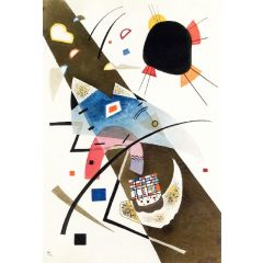 Two Black Spots Painting Reproduction