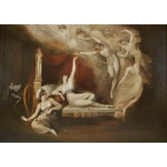 The Vision of Catherine of Aragon Painting Reproduction