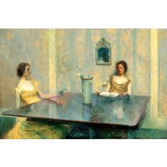 A Reading Painting Reproduction