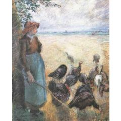 Turkey Girl Painting Reproduction