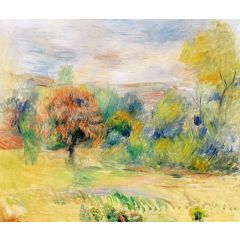 Cagnes Landscape Painting Reproduction