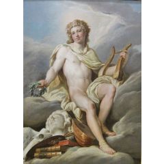Apollo protector of the Arts Painting Reproduction