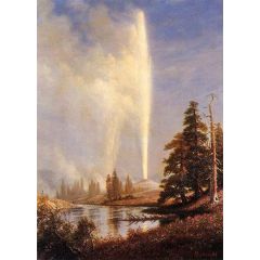 Old Faithful Painting Reproduction