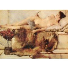 In the Tepidarium Painting Reproduction