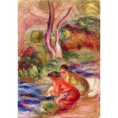 Laundresses Painting Reproduction