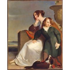 Mother and Son Painting Reproduction