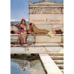 Xanthe and Phaon Painting Reproduction