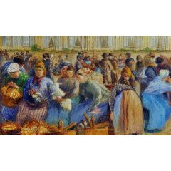 The Egg Market Painting Reproduction