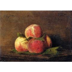 Peaches Painting Reproduction