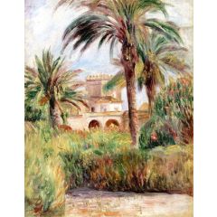 The Jardin d’Essai in Algiers Painting Reproduction