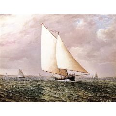 Rival off Bay Ridge Painting Reproduction