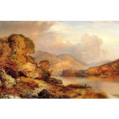 Autumn Landscape Painting Reproduction