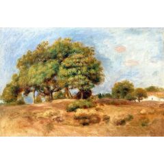 Trees, Autumn Painting Reproduction