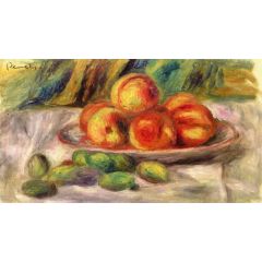 Peaches and Almonds Painting Reproduction