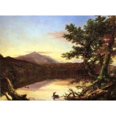 Schroon Lake Painting Reproduction