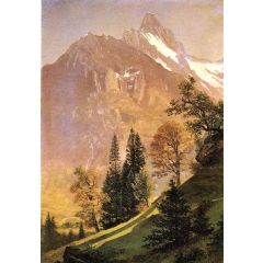 Mountain Landscape Painting Reproduction