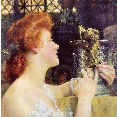 The Golden Hour Painting Reproduction