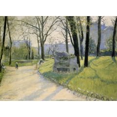 The Parc Monceau Painting Reproduction