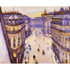 Rue Halevy, Seen from the Sixth Floor Painting Reproduction