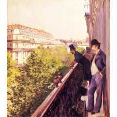 A Balcony Painting Reproduction