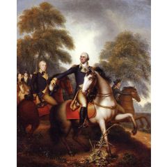 Washington Before Yorktown Painting Reproduction