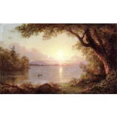 Landscape in the Adirondacks Painting Reproduction