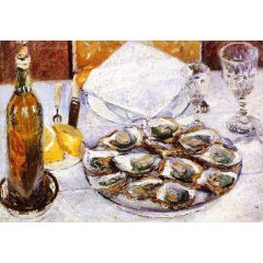 Still Life with Oysters Painting Reproduction