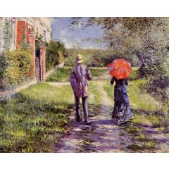 Rising Road Painting Reproduction