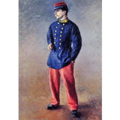 A Soldier Painting Reproduction