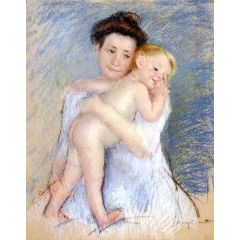 Maternal Tenderness Painting Reproduction