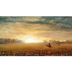 Sunset of the Prairies Painting Reproduction