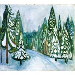 New Snow Painting Reproduction